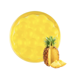 Popping boba de ananas (bursting boba) conține suc delicios de ananas. Când este mestecat, invelisul acestuia se va rupe, lasand un gust nou și interesant, ce merita incercat.